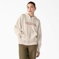 Dickies Women's Melvern Hoodie - Stone Whitecap Gray Size XL (FWR14)