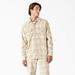 Dickies Men's Alma Corduroy Shirt - Light Plaid Size XL (WLR51)