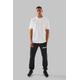 Mens White Man Active Oversized Athletic Tracksuit, White