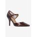 Wide Width Women's Siona Pump by J. Renee in Bronze (Size 8 1/2 W)