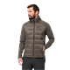 Fleecejacke JACK WOLFSKIN "TASMAN DOWN HYBRID M" Gr. XXL, braun (cold coffee) Herren Jacken Outdoorjacken