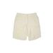 Saks Fifth Avenue Shorts: Tan Print Mid-Length Bottoms - Women's Size 4 - Stonewash