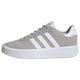 adidas Damen Court Platform Suede Sneaker, Grey Two/FTWR White/FTWR White, 42 EU
