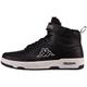 Kappa Unisex Stylecode: 243380 Hanbury Fur Sneaker, Black White, 41 EU