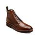 Loake Mens Pegasus Hand-Painted Calf Leather Brogue Derby Boots 8 UK