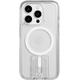 Tech21 Evo Crystal Kick Hülle für iPhone 15 Pro, Kompatibel mit MagSafe, Einfache Telefonhülle, Biologisch abbaubar, Transparant/Weiß, 15x Militärniveau Fallschutz: 4,9m