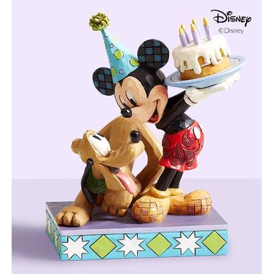 1-800-Flowers Birthday Delivery Mickey & Pluto Birthday By Jim Shore
