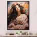 Everly Quinn Boho Latina Woman Ethereal Beauty II - Portrait Wall Art Living Room Metal | 40 H x 30 W x 1.5 D in | Wayfair