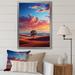 Union Rustic Landscape Colorful Horizons II - Landscape & Nature Canvas Wall Art Canvas, Cotton in Blue/Pink/Red | 20 H x 12 W x 1 D in | Wayfair