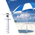 Parapluie de plage ancre de sable coupe-vent Portable support de Base Parasol robuste piquet