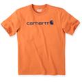 Carhartt EMEA Core Logo Workwear Short Sleeve Maglietta, arancione, dimensione XL