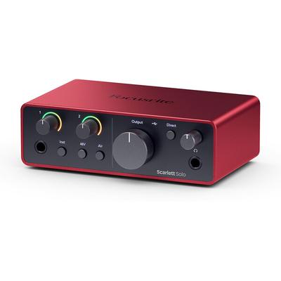 Focusrite Scarlett Solo (4th Generation) Audio Interface