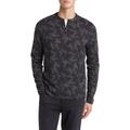 Grazer Jacquard Quarter Zip Henley