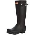 HUNTER BOOT LTD Boy's Unisex Original Kids' Gloss' Rain Boots, Black, 12 UK Child