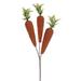 Vickerman 737545 - 26" Orange Jute Carrot Spray 2/Bag (FPQA230116) Home Office Picks and Sprays