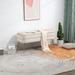 Modern Storage Ottoman Tufted Soft Bench Living Room Bedroom Entrance