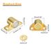 4 Set Zinc Alloy Magnetic Cabinet Door Catch for Kitchen Cupboard