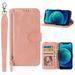 K-Lion for Samsung Galaxy S23 Plus Crossbody Case Premium PU Leather Zipper Shockproof Wallet Case Card Slots Full Protection Case Cover with Shoulder & Lanyard Strap for Women Girls Pink