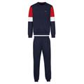 Freizeitanzug TRIGEMA "TRIGEMA Klassischer Jogginganzug" Gr. XL, blau (navy) Herren Sportanzüge Homewear