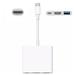 Teissuly USB C to HDMI Multiport Adapter Type-C Hub Thunderbolt 3 to HDMI 4K Output USB 3.0 Port and USB-C Charging Port Digital AV Adapter for MacBook Pro/air Galaxy S8/S9