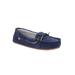 Women's Selena Moc Slippers by LAMO in Navy (Size 7 1/2 M)