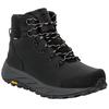 Wanderschuh JACK WOLFSKIN "TERRAQUEST X TEXAPORE MID M", Gr. 42, grau (phantom), Leder, Textil, sportlich, Schuhe, wasserdicht