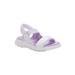 Women's Summer Casual Sandal by LAMO in Lavender (Size 7 M)