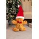 Marco Paul Interiors Large Gingerbread Man Plushie - Fun Christmas Decorations Home Decor - Soft Decorative Xmas Ornament - Big large soft plush fabric gingerbread plushie 87x44x19cm free standing