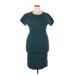 Gown Town Casual Dress: Teal Dresses - Women's Size X-Large