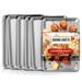 Joytable Non-Stick Aluminized Steel Quarter Sheet Pan Set | 1 H x 9.5 W x 13 D in | Wayfair WF-JT-ABS-4-6PC