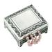 Astoria Grand Emblematic Jewelry Box Fabric in Gray | 2.25 H x 4.5 W x 5 D in | Wayfair 486C0FD106CC4741ADC733D319125D9A