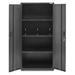 Gladiator® Ready-To-Assemble Jumbo Gearbox Steel in Black | 72 H x 36 W x 24 D in | Wayfair GAJG36FDKSG