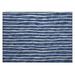 Blue/Navy 30 x 20 x 0.19 in Area Rug - Bungalow Rose Loreen Abstract Machine Woven Indoor/Outdoor Area Rug in Navy | Wayfair