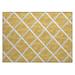 Yellow 30 x 20 x 0.19 in Area Rug - Bungalow Rose Loreen Indoor/Outdoor Area Rug w/ Non-Slip Backing Polyester | 30 H x 20 W x 0.19 D in | Wayfair