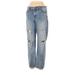 TheMogan Jeans - High Rise: Blue Bottoms - Women's Size 11