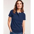 Blair Women's Short Sleeve Pointelle Henley Top - Blue - 3XL - Womens