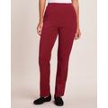 Blair Women's Knit Corduroy Pants - Red - 2XL - Womens