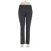 Vince Camuto Dress Pants - Mid/Reg Rise: Black Bottoms - Women's Size 6 Petite