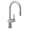 Moen 7622 Cia 1.5 GPM Single Hole Pull Down Kitchen Faucet