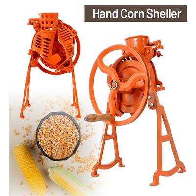 Corn Sheller Machine Hand Crank, Corn Thresher & Peeling Peeler Corn Cob Stripper Tool Shelling for Farms and Families