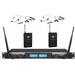 Audio G-622L UHF 200 Channel Professional Wireless Microphone System (Headset & Lapel Lavalier Mic)