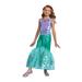 Girls Youth Ariel Disney Princess Deluxe Costume