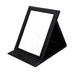 Folding Travel Makeup Mirror with Desk Stand Makeup Mirror Portable Cosmetic Personal Care Mirror Black