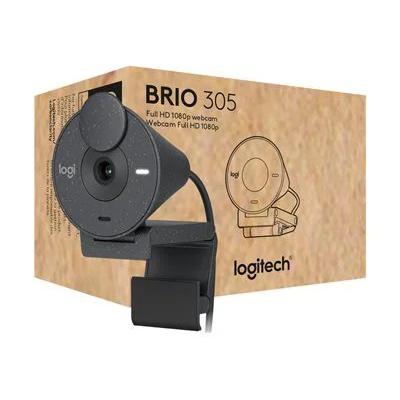 Logitech Brio 305 Full HD Webcam for Business with Auto Light Correction