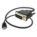 UNC HDMI to DVI-D Single Link 18+1 M-M Cable, 15ft