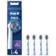 Oral-B - Toothbrush Heads Pro 3D White Toothbrush Heads 4 Pack for Men and Women