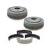 1993-1999 GMC K1500 Rear Brake Drum and Brake Shoe Kit - DIY Solutions