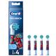 Oral-B - Toothbrush Heads Pro Kids Toothbrush Heads Featuring Spiderman 4 Pack for Men and Women