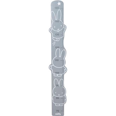 Messlatte ROBA "miffy, grau", grau, B:15cm H:90cm T:1cm, MDF, Messlatten, Skala von 70 cm bis 150 cm Image