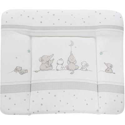 Wickelauflage ROBA "85 x 75 cm", grau (sternenzauber), B:85cm L:75cm, Polyester, Baumwolle, Wickelauflagen